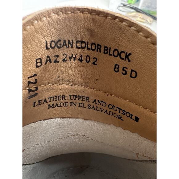 G.H. Bass & Co Weejuns Logan Colorblock Penny Loafer Brown White Men’s Size 8.5 - Picture 11 of 11